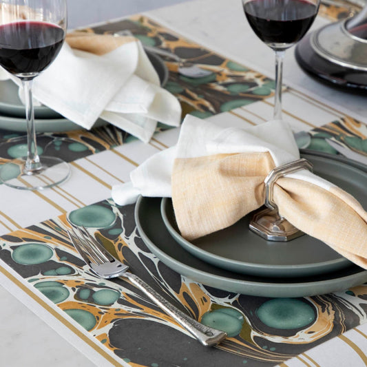Brown Stone Marbled Placemat