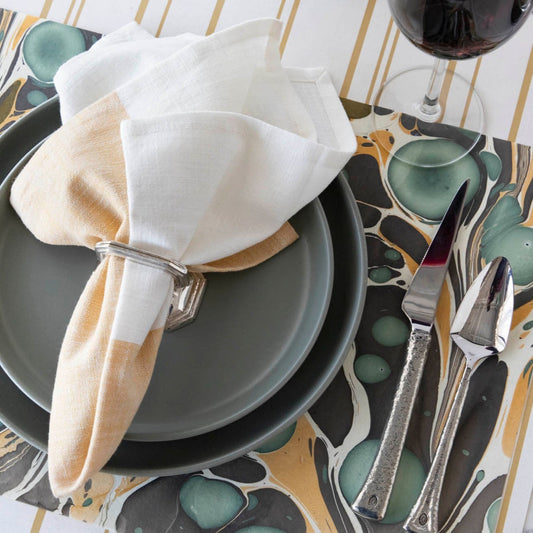 Brown Stone Marbled Placemat