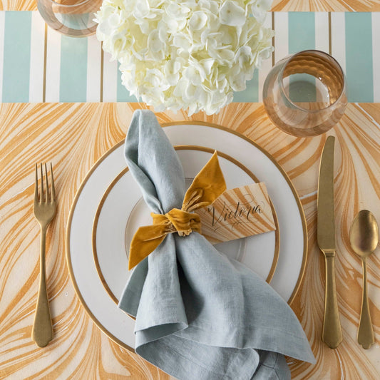 Gold Leaf Marbled Placemat